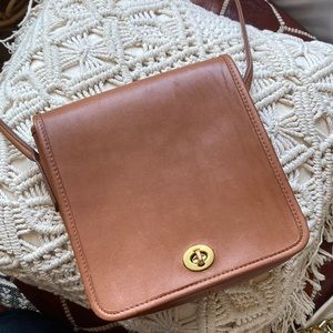 Vintage coach leather bag